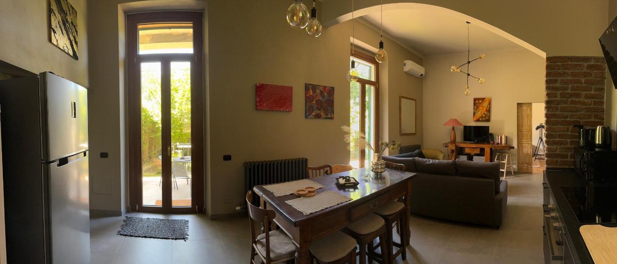 Curt Da Beta - Casa Vacanze Con Giardino In Corte Del XVIII Secolo Malnate Zewnętrze zdjęcie